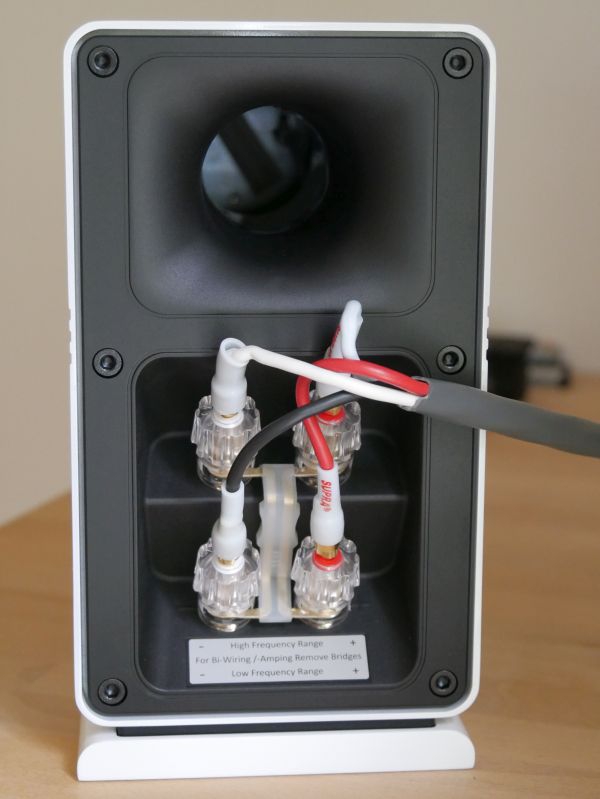 BS 312 Elegant bi wiring Anschluss