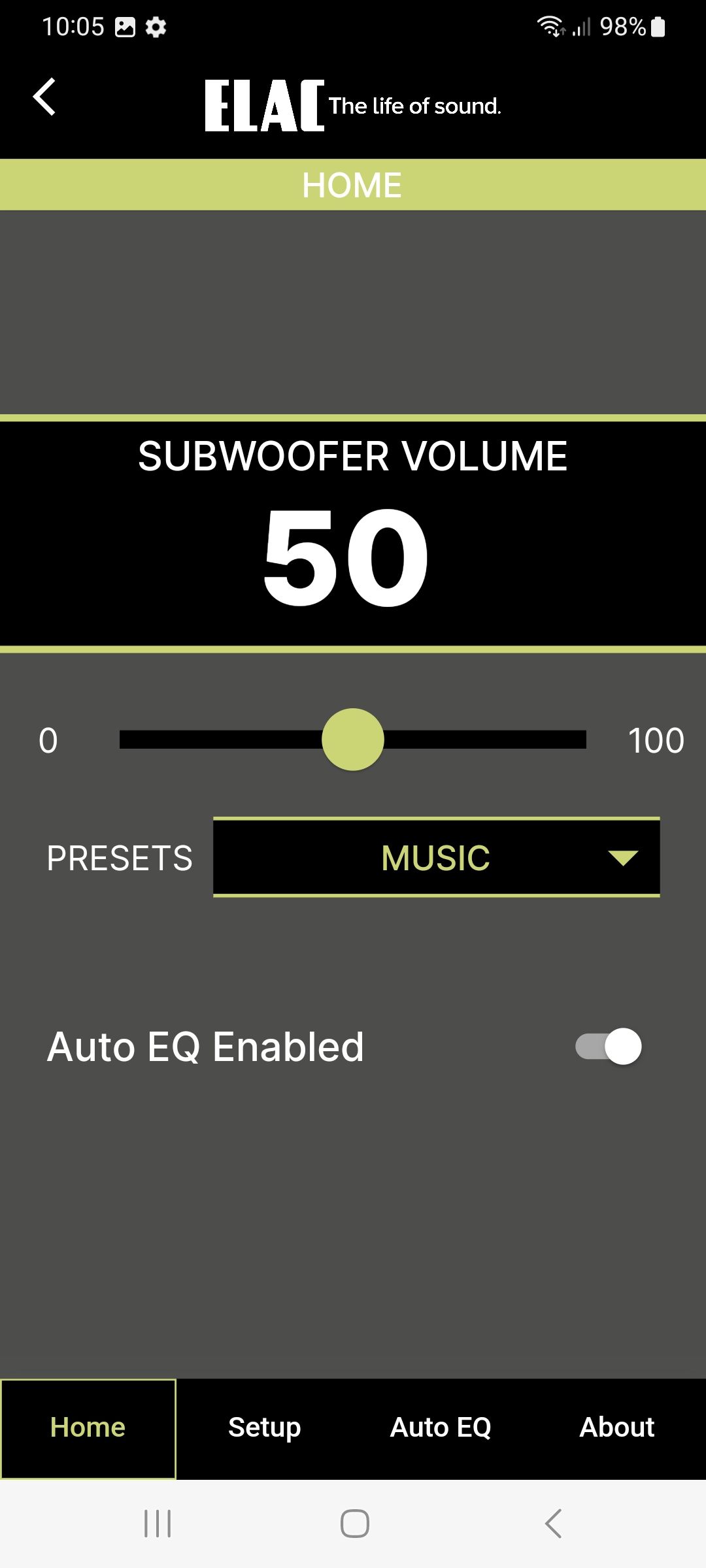 Lautstärke und Voreinstellungen des DS 1200 einstellen