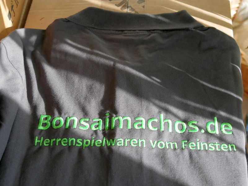 Bonsaimachos T Shirt von hinten