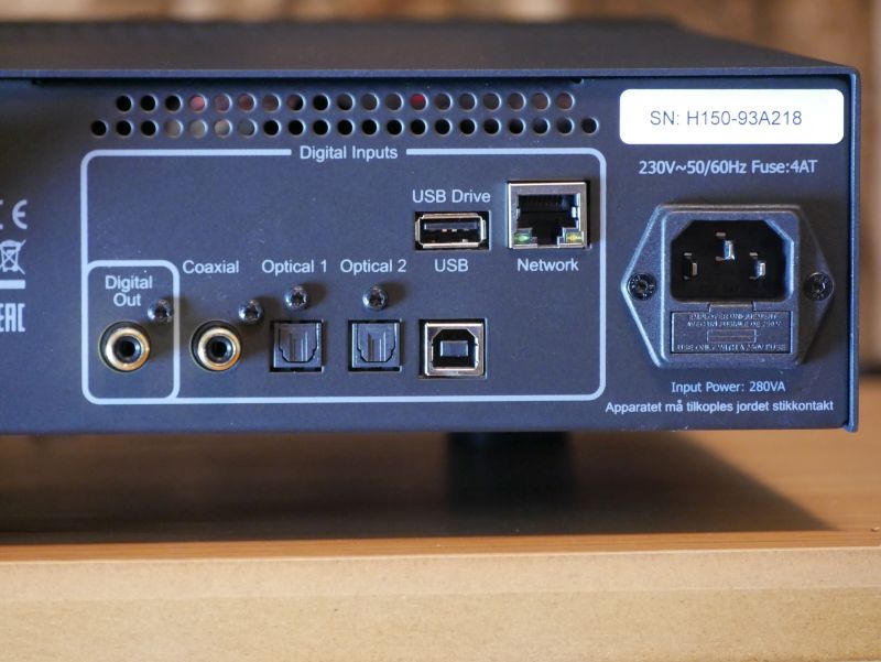 Hegel H 150 Strom und Digitalteil