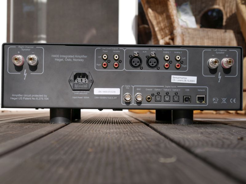 Hegel H 400 von hinten
