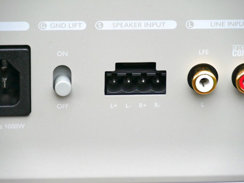 KEF KC 62 Lautsprecheranschluss