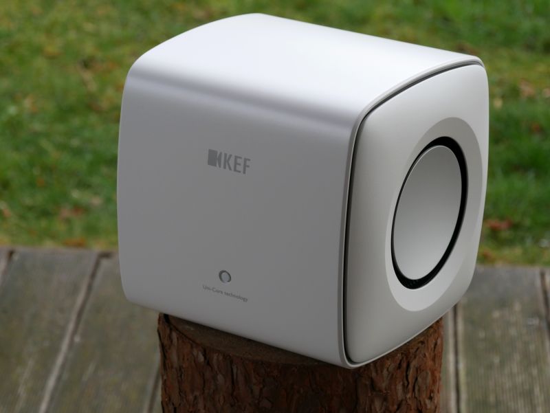 KEF KC 62 weiß von vorne